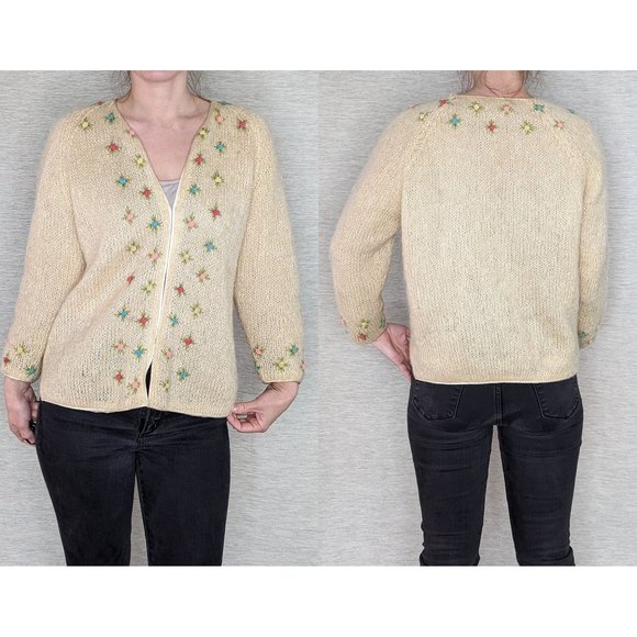 Vintage Cottage Core Cardigan - Picture 1 of 12